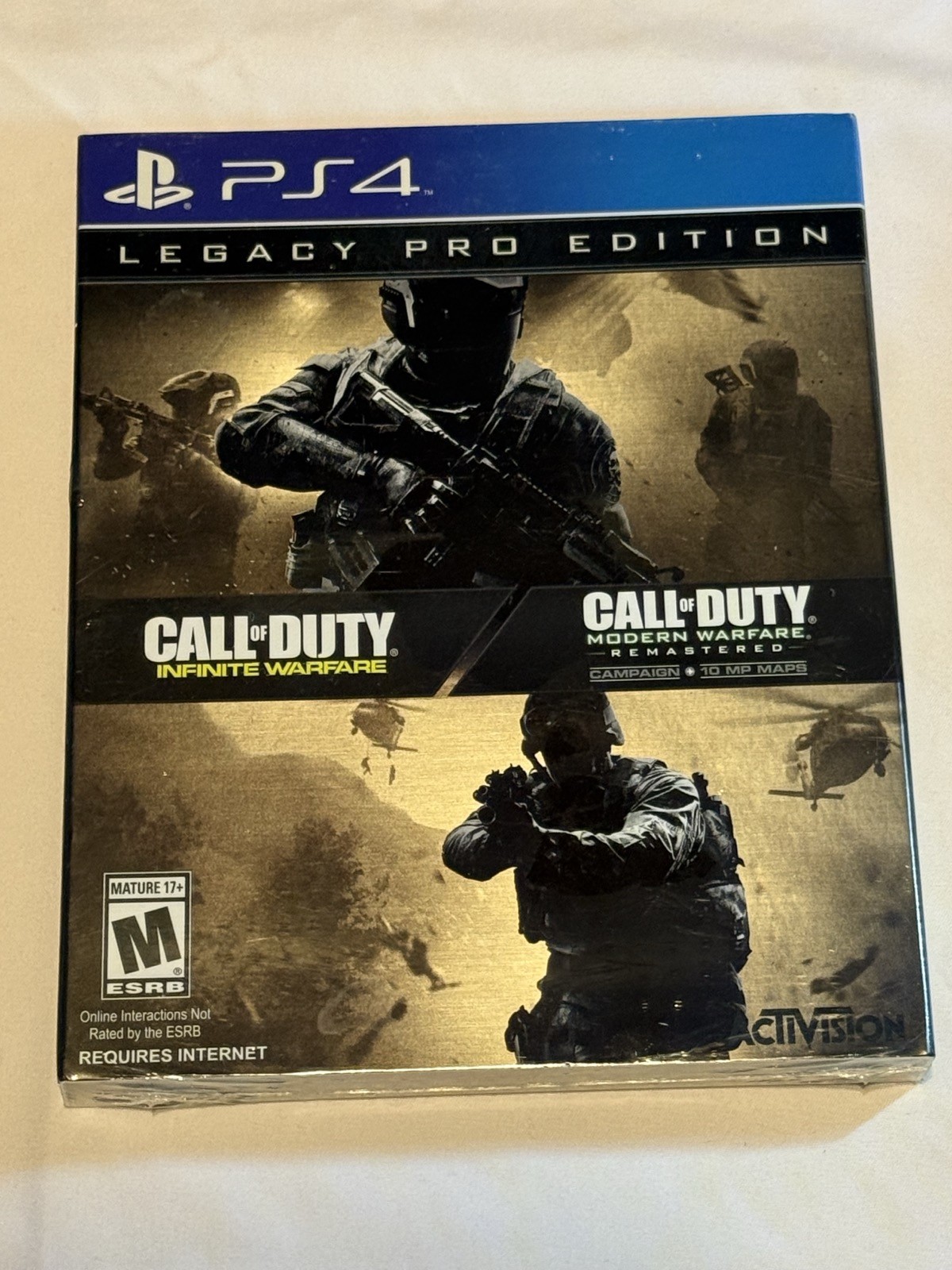 Call of Duty Infinite Warfare Legacy Pro Edition PS4 Steelbook New Sealed