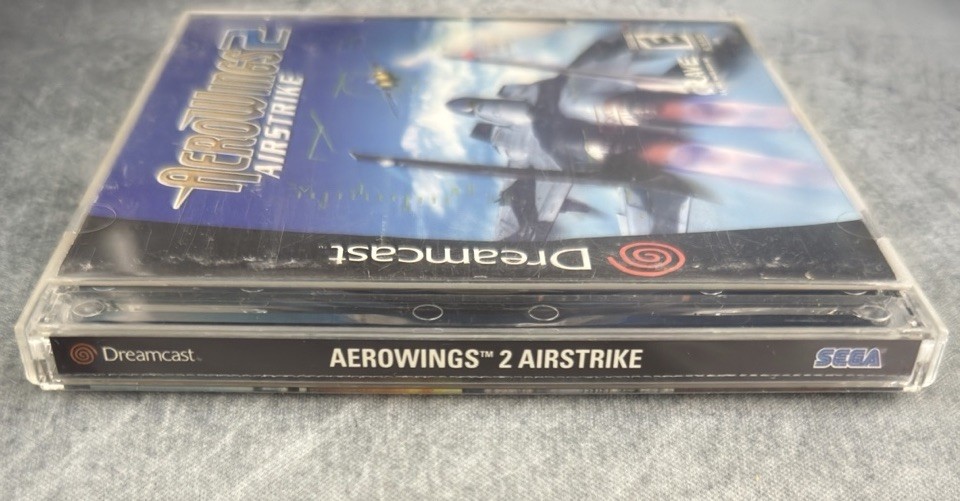 AeroWings 2 Air Strike Sega Dreamcast Complete w/ Manual Reg & Card VG – Tested