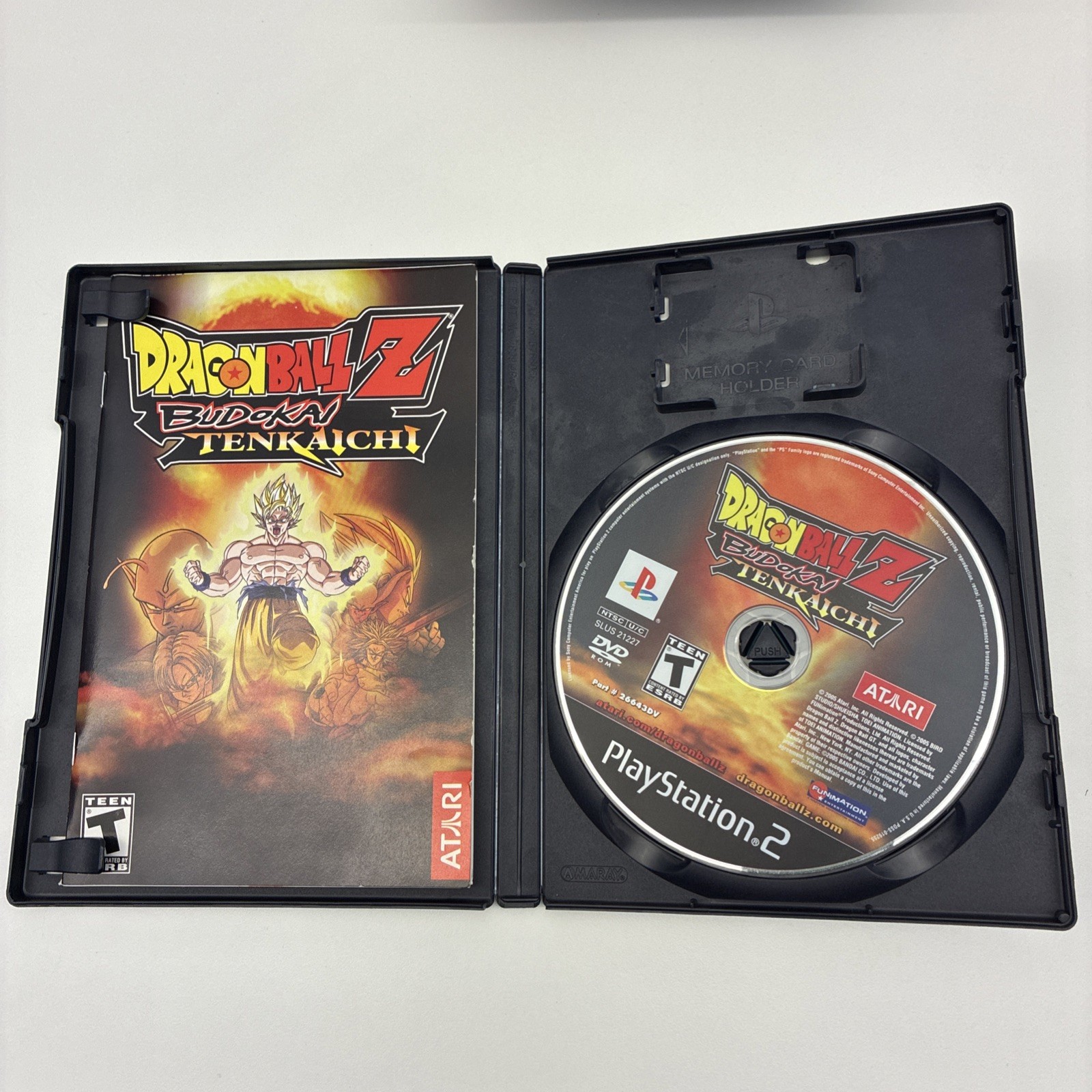 Dragon Ball Z Budokai Tenkaichi – (PS2) Playstation 2-In Box with manual