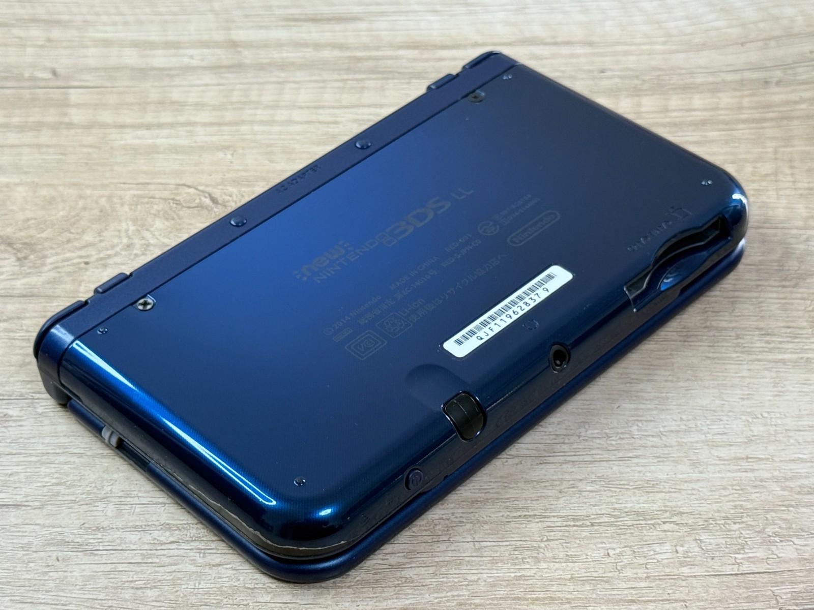 RANK B+ Dual IPS Nintendo New 3DS XL Metallic Blue Console Japan ver Tested D475
