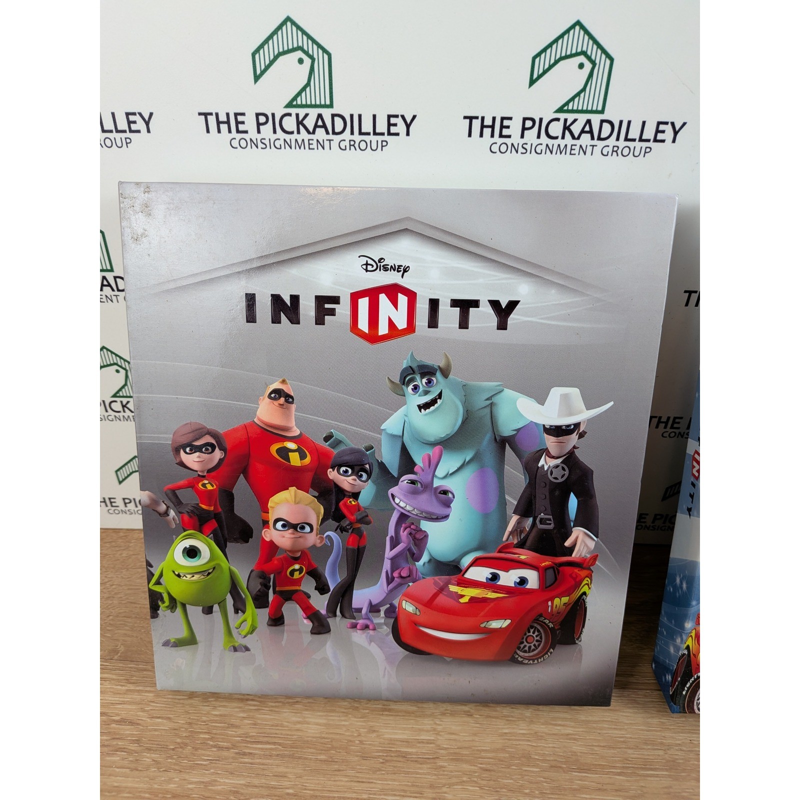 Disney Infinity Power Disc Albums Incomplete & GameStop Game Guide Bundle