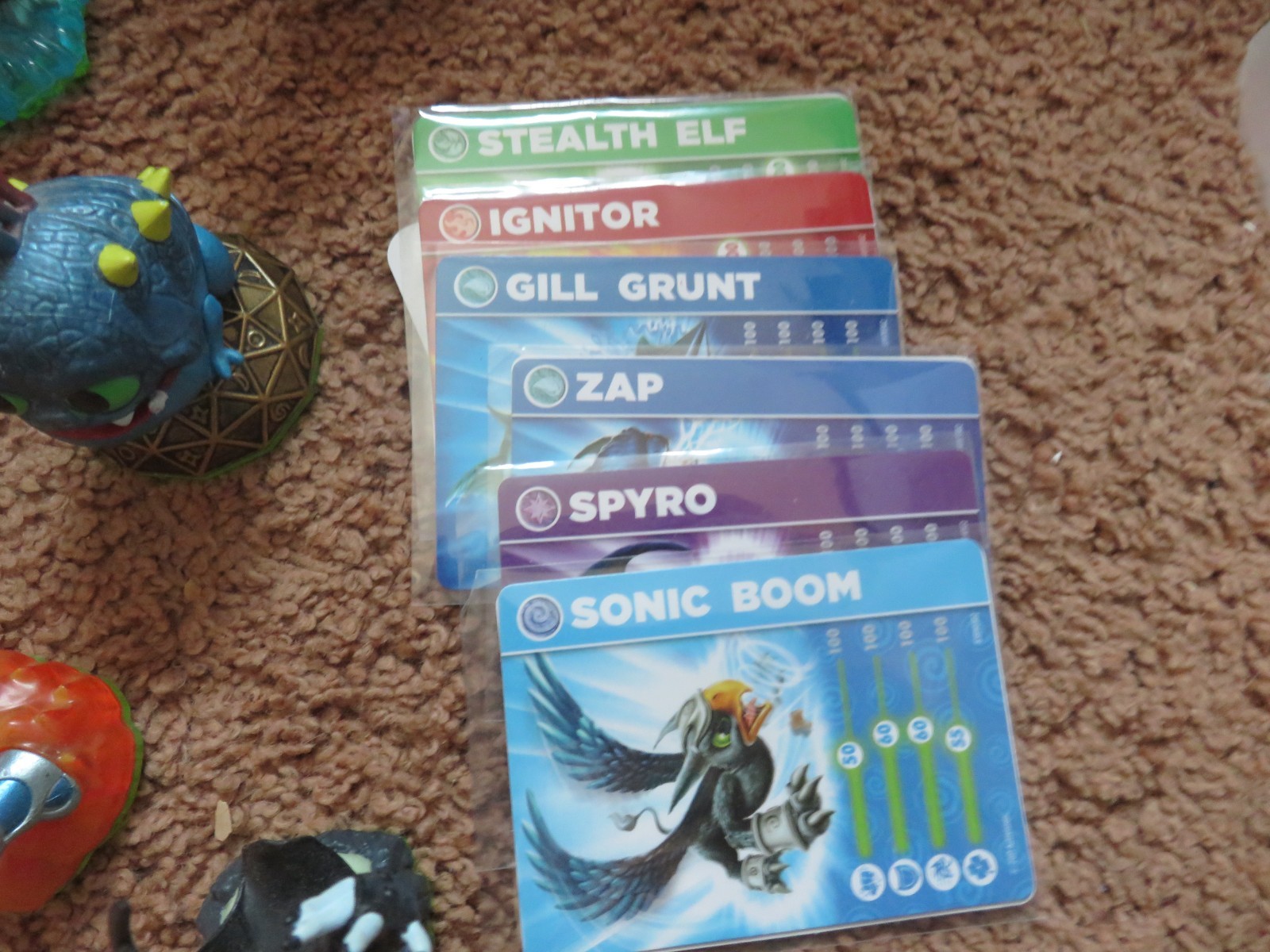 Skylanders Spyro’s Adventure Game Figure Lot of 32. Includes 3 sets. 18 w Cards
