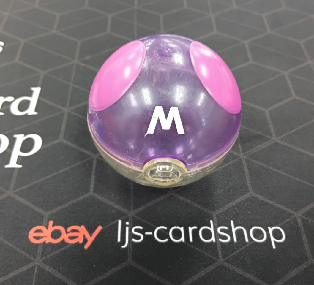 1999 TOMY Pokemon Master Ball Clear Empty T1