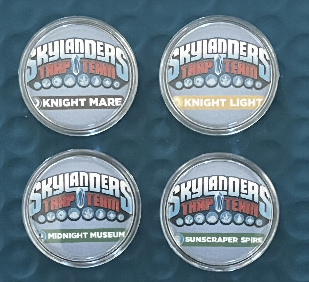 Skylanders Trap Team NFC Coins Switch / Wii U / PS3 / PS4 / xbox 360 / xbox One