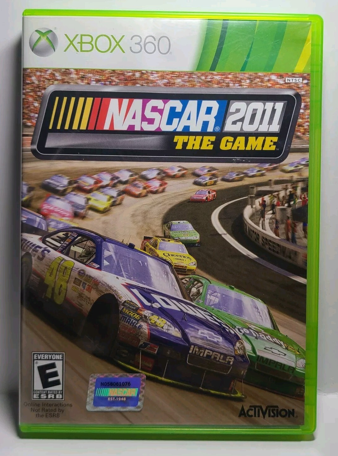 NASCAR The Game 2011 for Microsoft Xbox 360 2011, CIB, Tested and Works