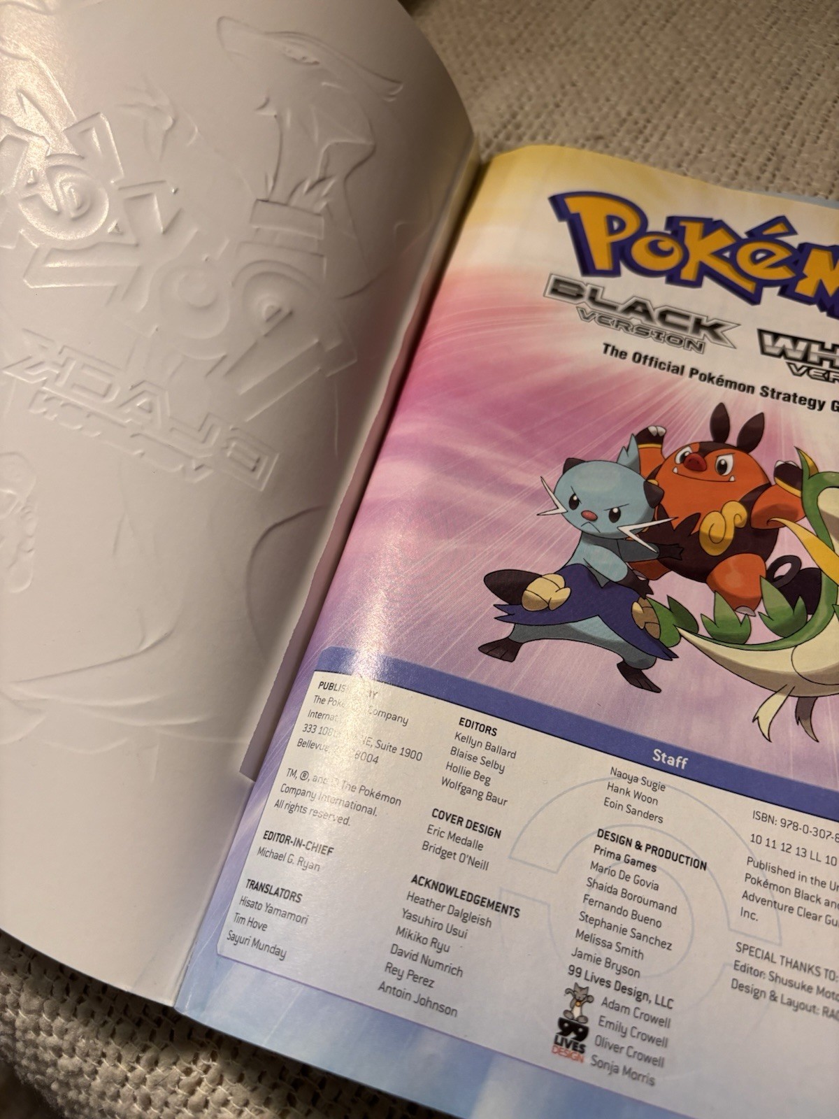 Pokémon Black And White Versions Official Strategy Guide: Volume 1 – No Poster