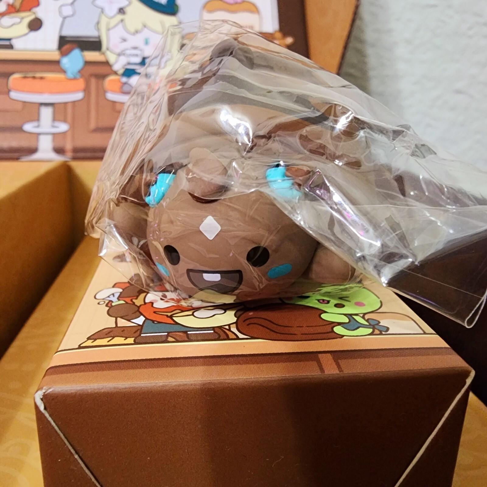 Lost Ark X Our Bakery Homunculus Magnet Keyring Korea Limited