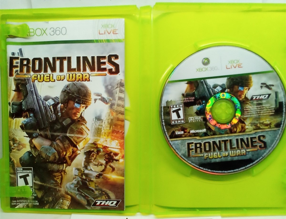 Frontlines: Fuel of War (Xbox 360, 2008) Complete Tested Working – Free Ship