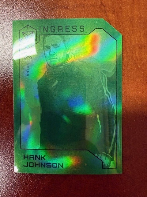 Ingress Agent Hank Johnson FOIL Card Niantic [UNREDEEMED] Code Only