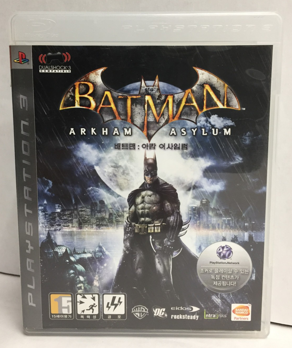 KOREAN Batman Arkham Asylum PLAYSTATION 3 Complete CIB PS3 Korea IMPORT Ships US
