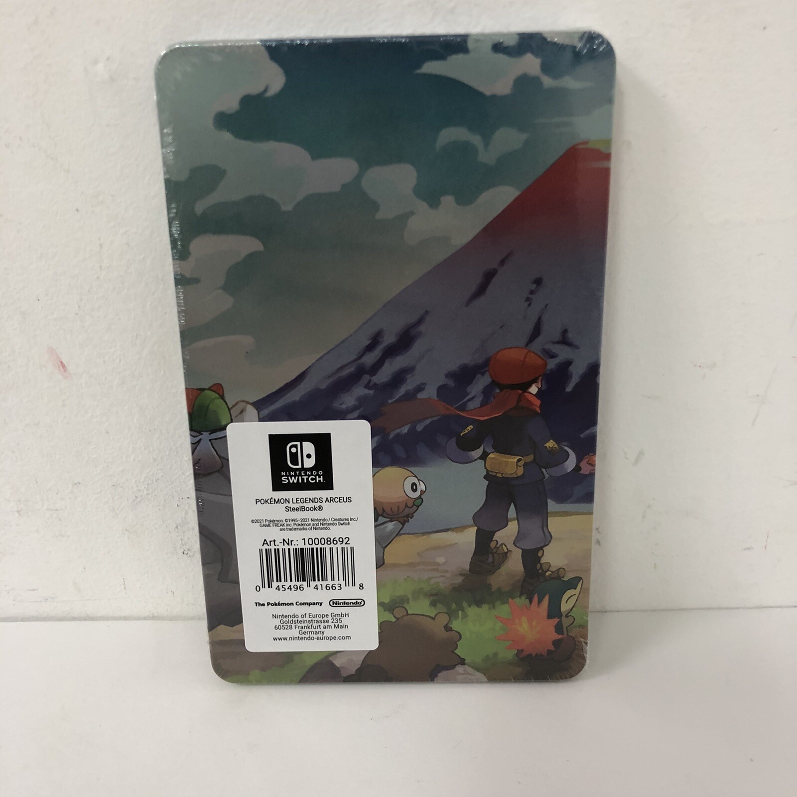 Pokemon Legends: Arceus Steelbook Case Only Nintendo Switch New Sealed