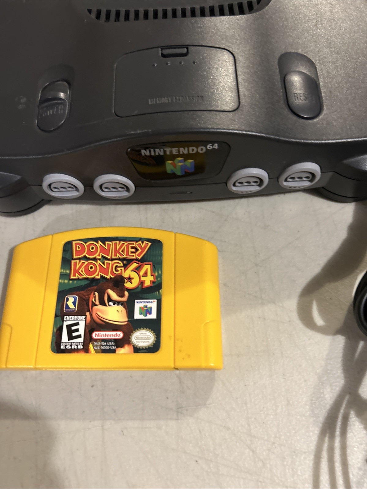 Nintendo 64 N64 Bundle W/ Expansion Pack & Donkey Kong 64 – Tested Tight Clean