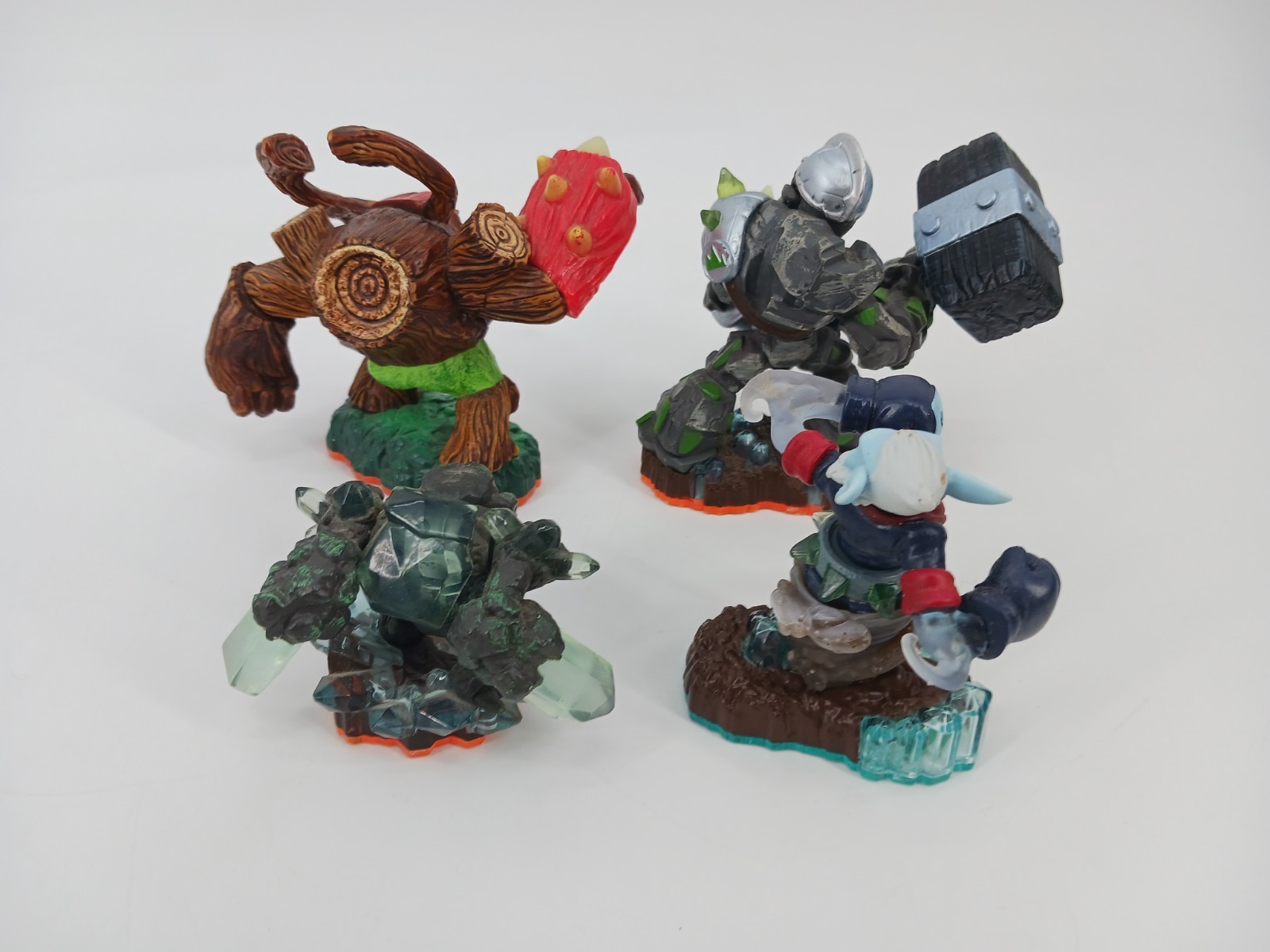 Skylanders Tree Rex Crusher Prism Break Night Shift Doom Golem Light Core Lot 4