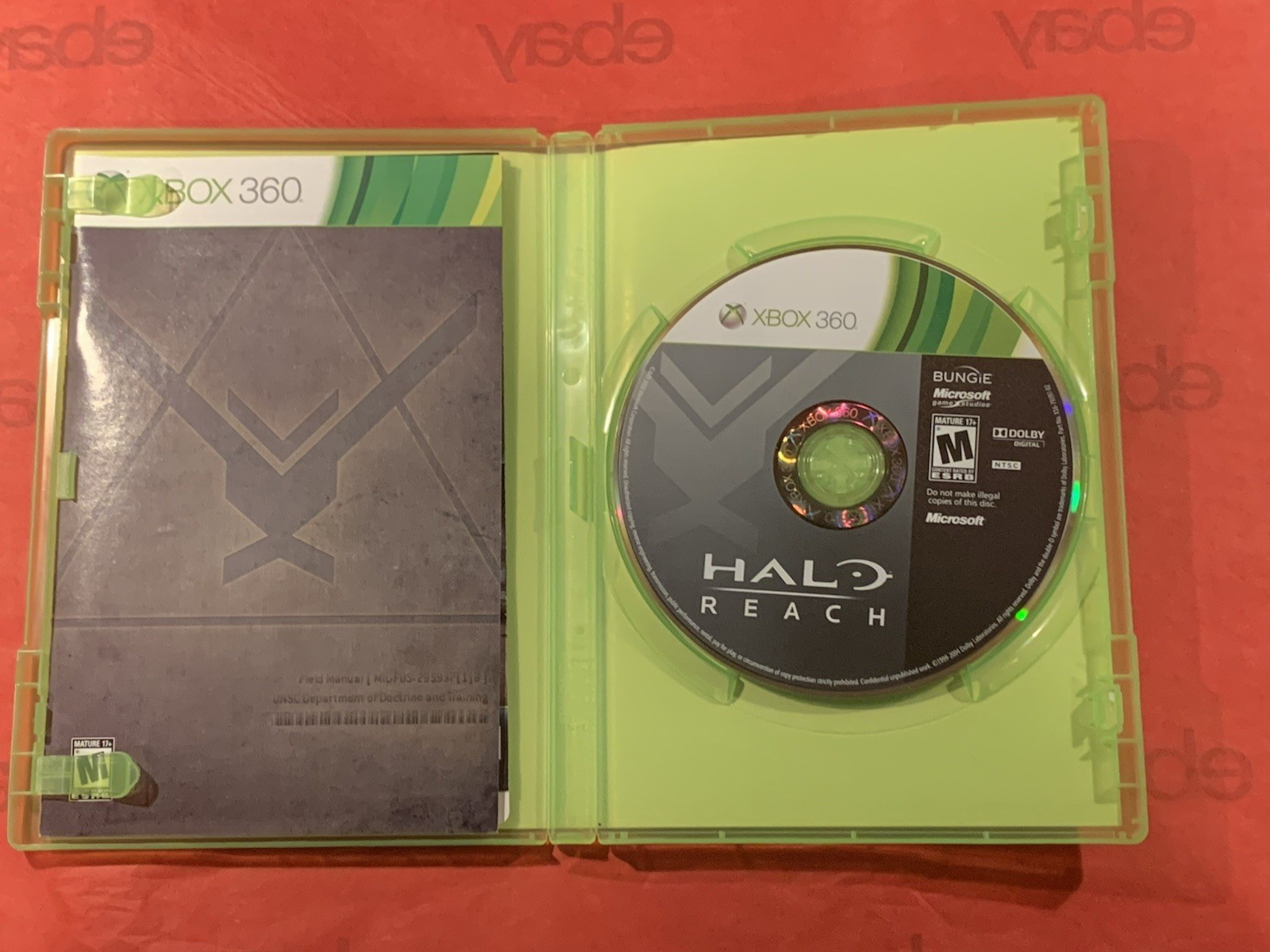 Lot of 6 Halo Xbox 360 Games: 1 Anniversary,3,4 ODST, Reach, Wars CIB & TESTED