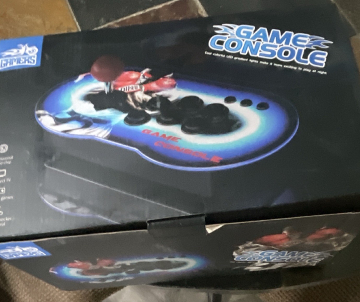 Gamers Home Game Console Black Wi-Fi Capability HDMI USB Arcade Joystick