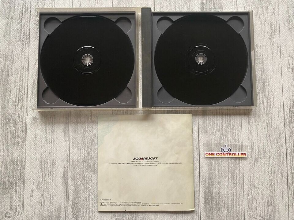 SONY PS 1 2 Kingdom Hearts Ⅰ＆ Ⅱ & Final Mix & Chrono Cross & Chrono Trigger set