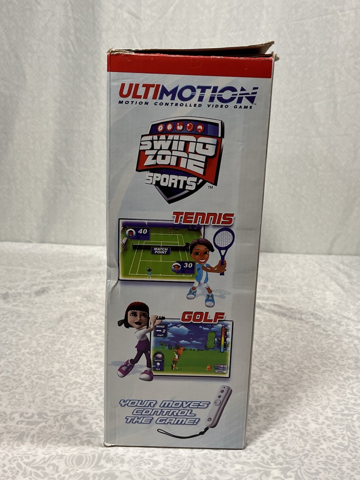 Jakks Pacific UltiMotion SWING ZONE SPORTS 5-Sport Video Game Wireless Motion