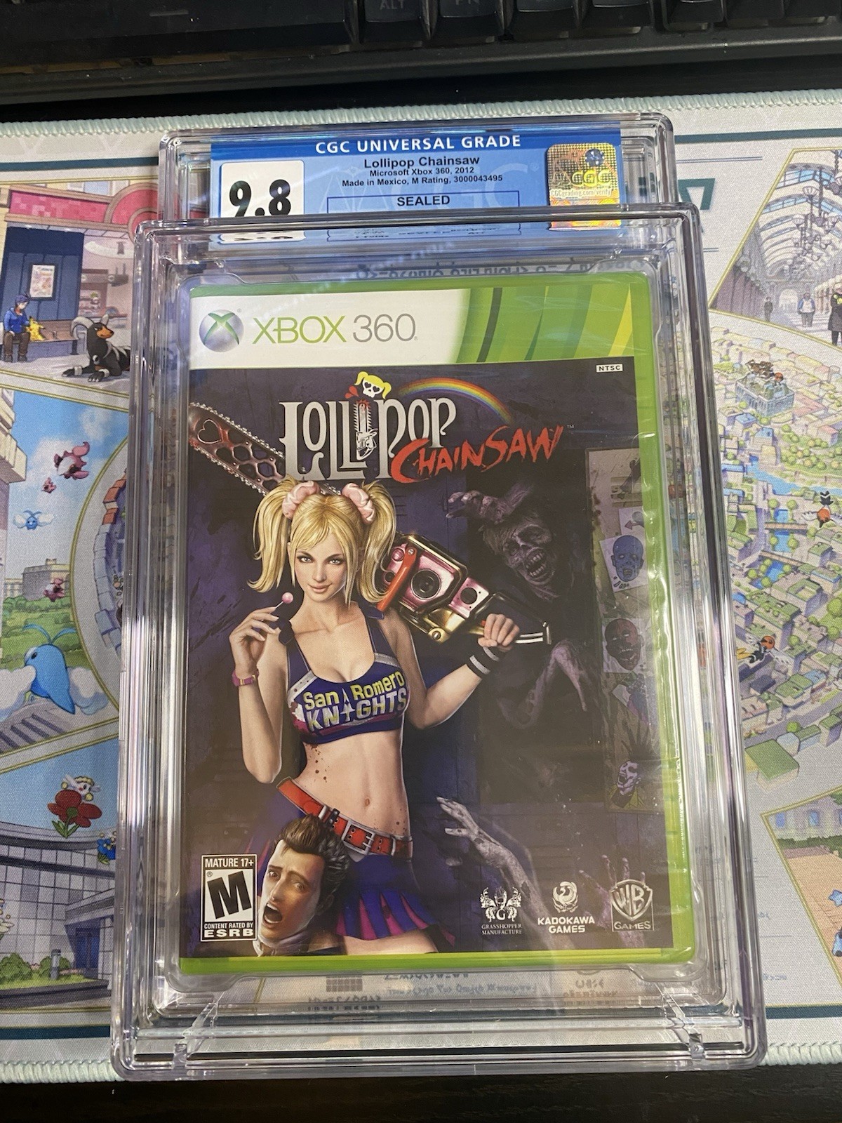 Lollipop Chainsaw Xbox 360 Sealed CGC 9.8 2012 M NTSC-U/C Hack & Slash