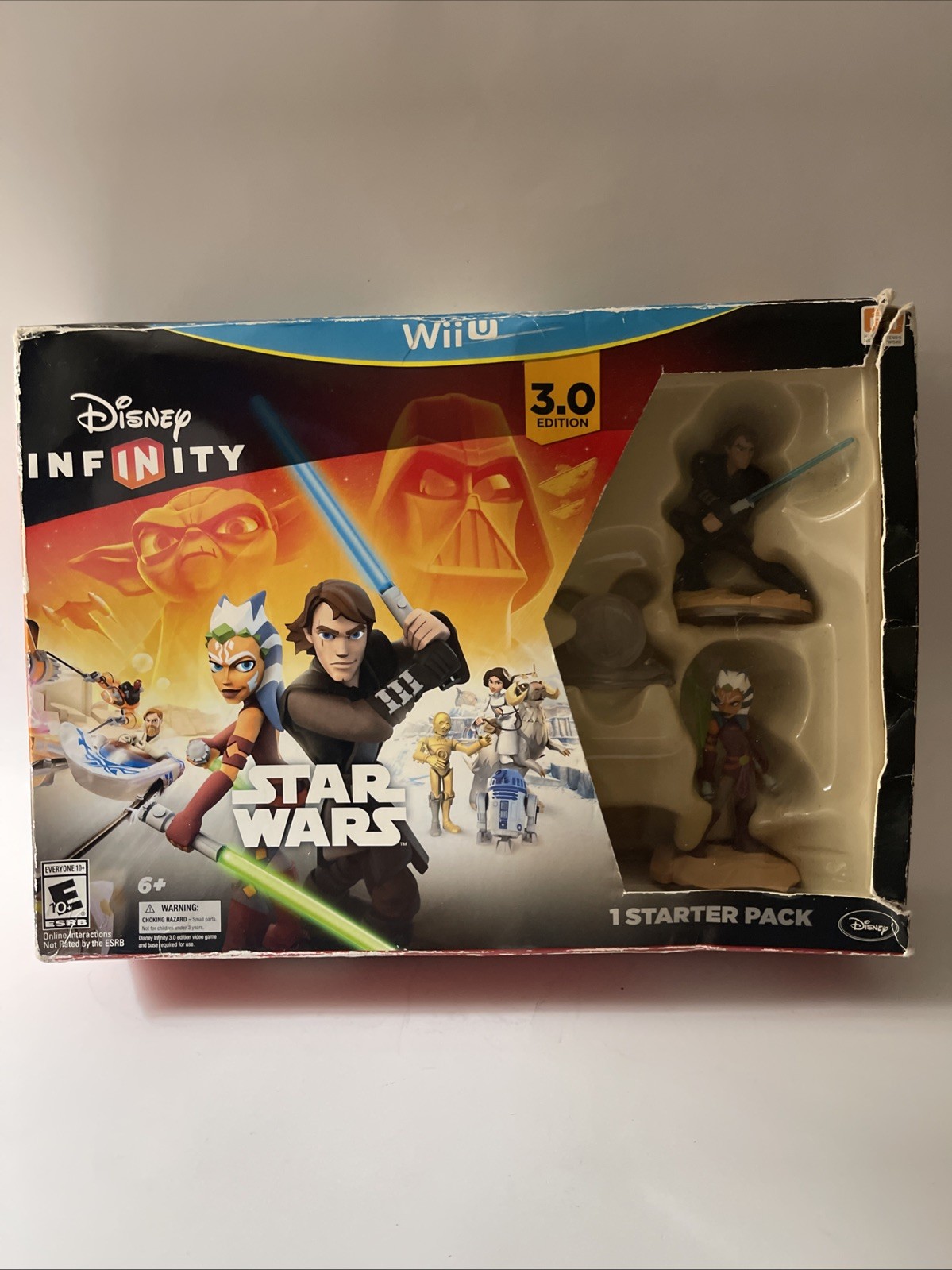 Disney Infinity 3.0 Wii U Star Wars Starter Pack Play Set Nintendo Box Damage