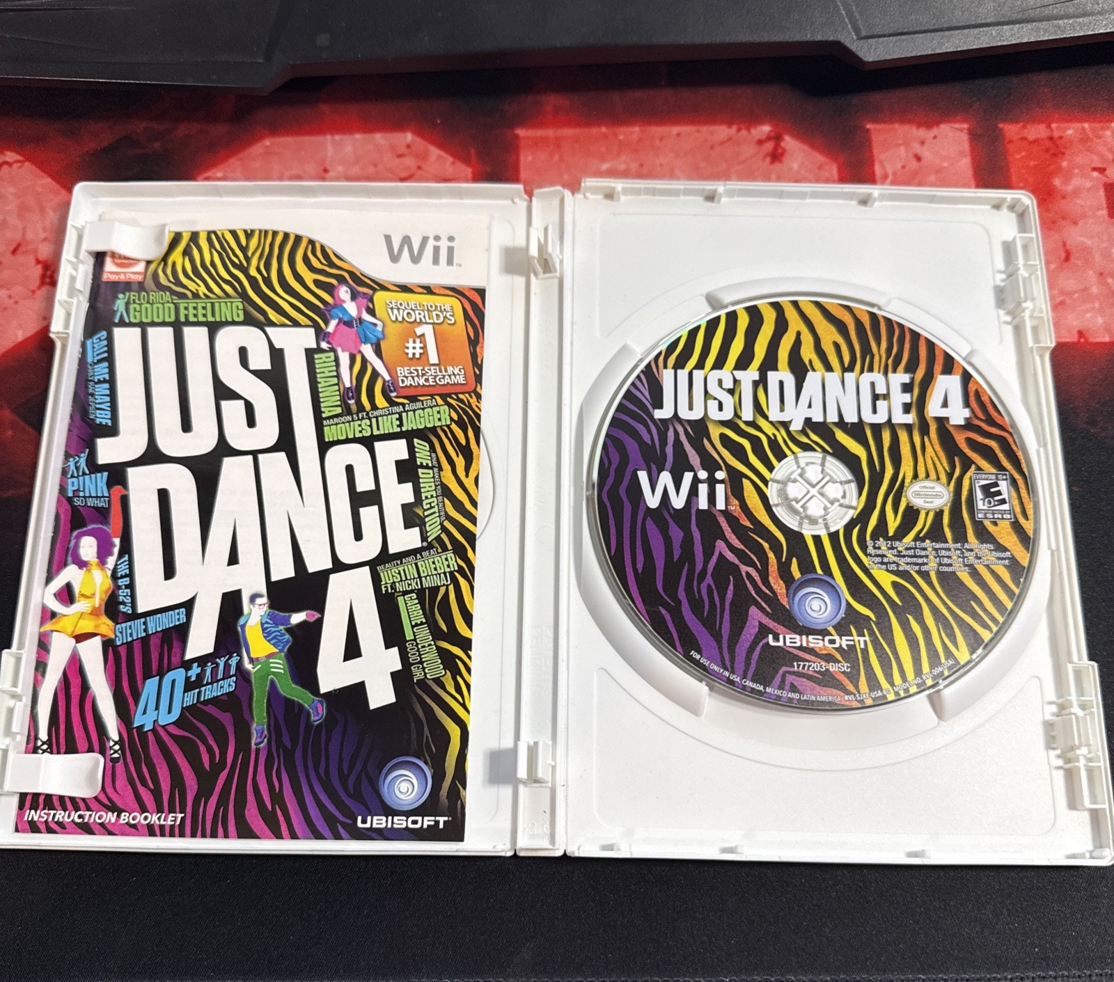 Just Dance 4 (Nintendo Wii, 2012)