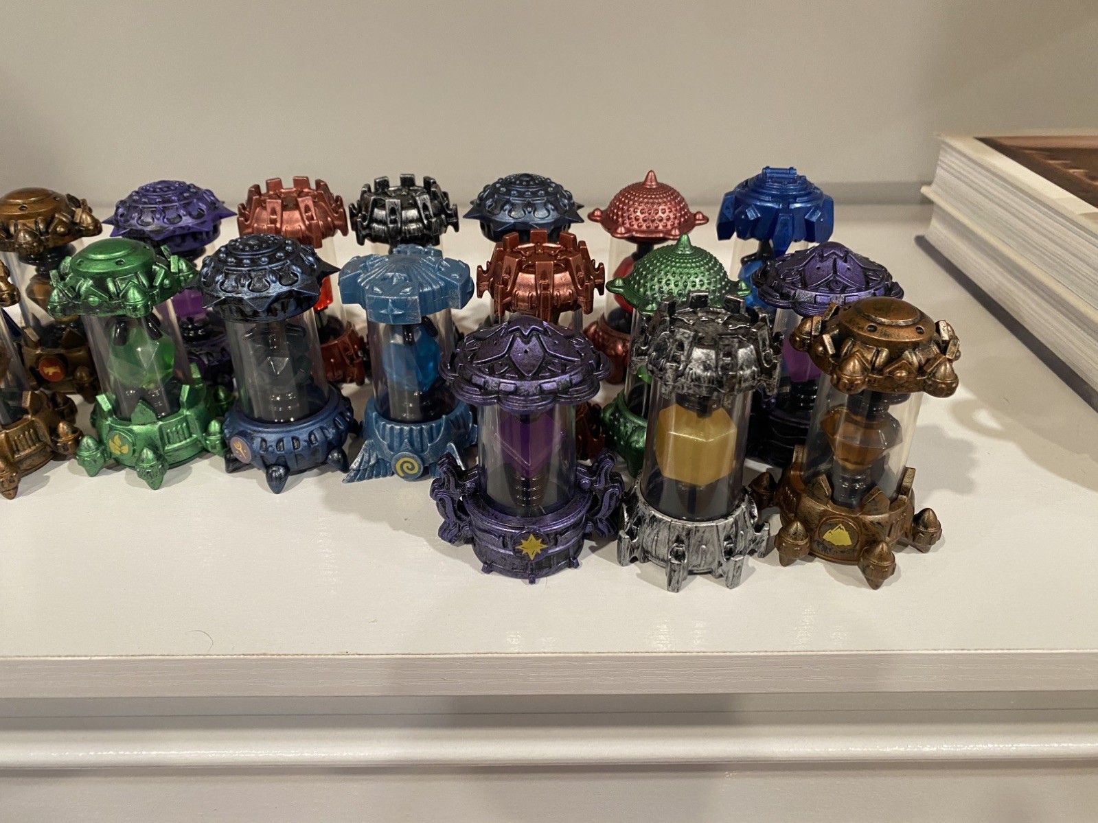 Skylanders Imaginators Creation Crystals Lot of 19 with Portal