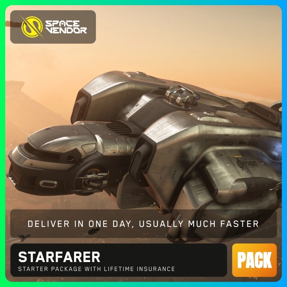 Star Citizen Starfarer LTI Starter Game Pack CCUd – Space Vendor