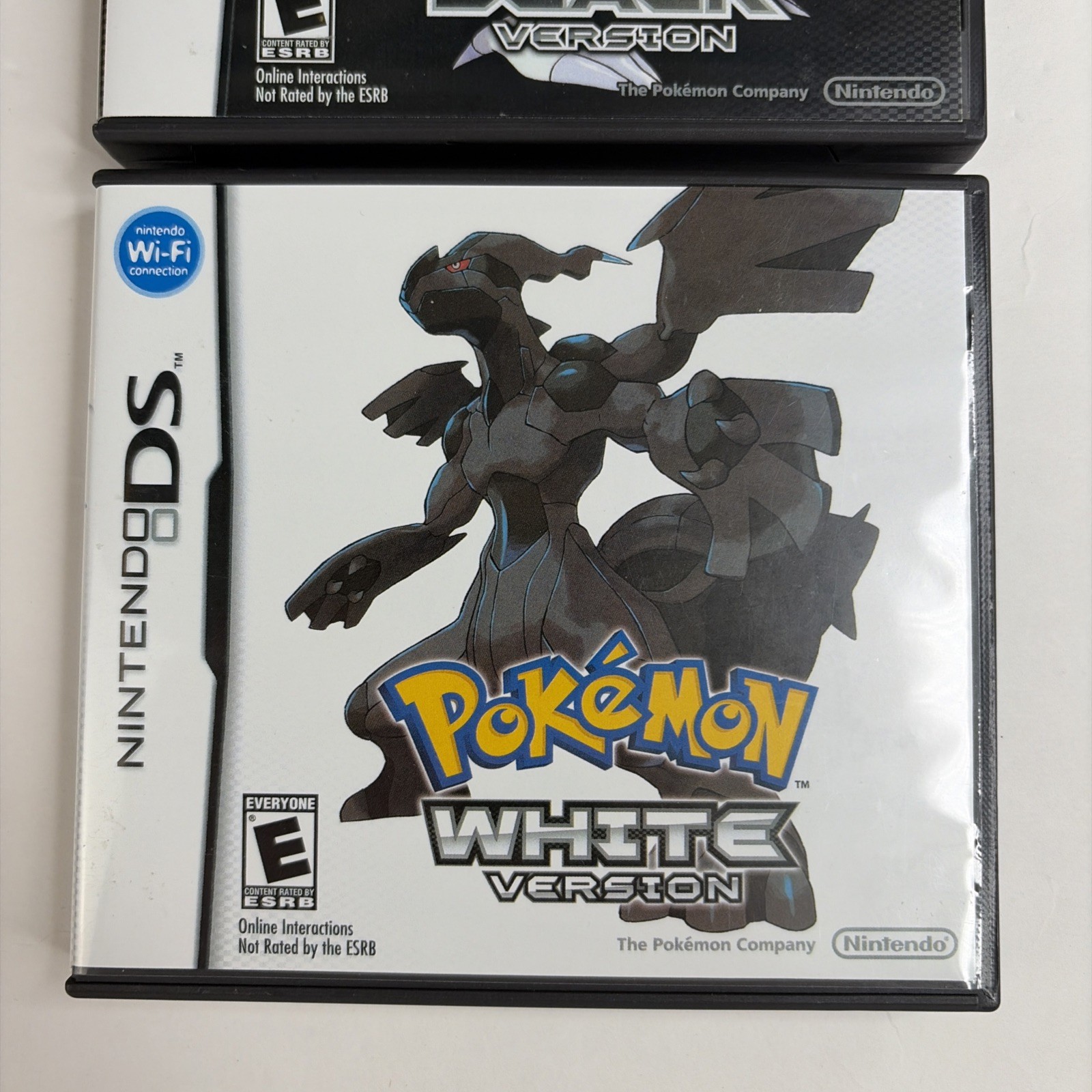 Pokémon Black And White Version In Box Nintendo DS Authentic Lot Of 2 Games