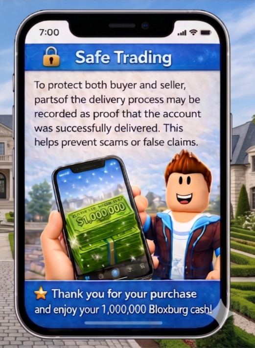1M BLOXBURG CASH | ⚠️READ DESCRIPTION+IMAGES | FAST DELIVERY🚚📦