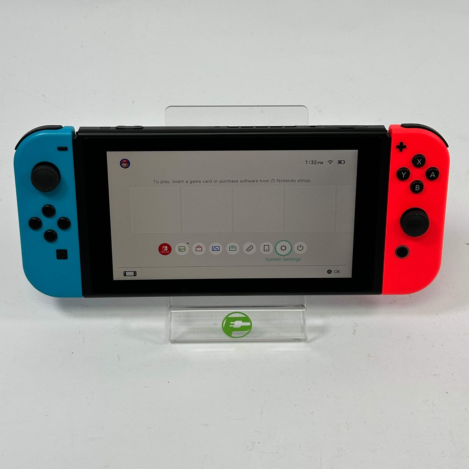 Nintendo Switch v2 Console Gaming System HAC-001(-01) Red/Blue