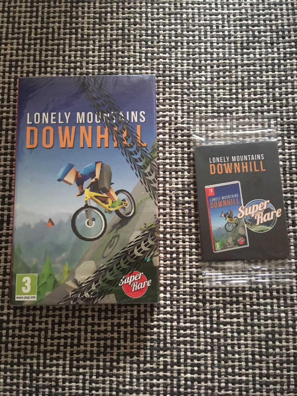 Lonely Mountains Downhill Nintendo Switch Super Rare Games SRG #46 Brand New