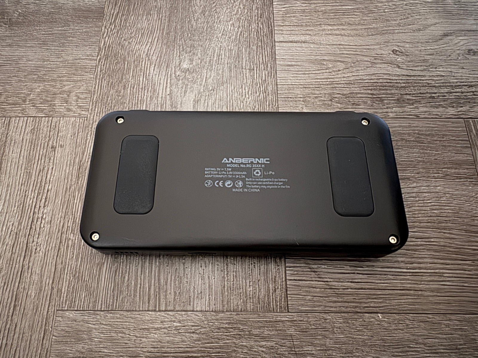 Anbernic RG35XX H (Knulli OS) | Black| 128GB | Case & Cable + More
