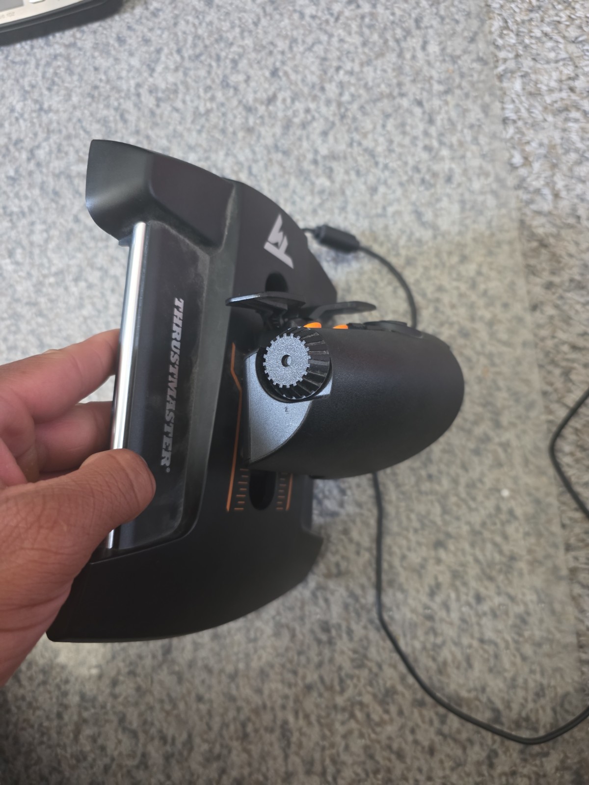Thrustmaster TWCS Throttle for PC Wired Black.