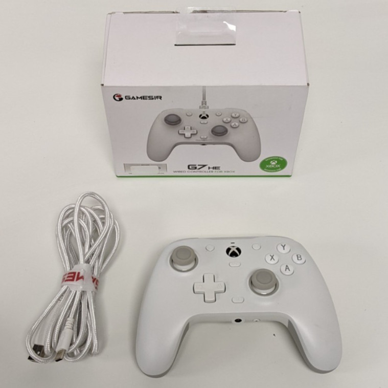 GameSir G7 HE White Wired Controller Xbox Series X|S Xbox One PC