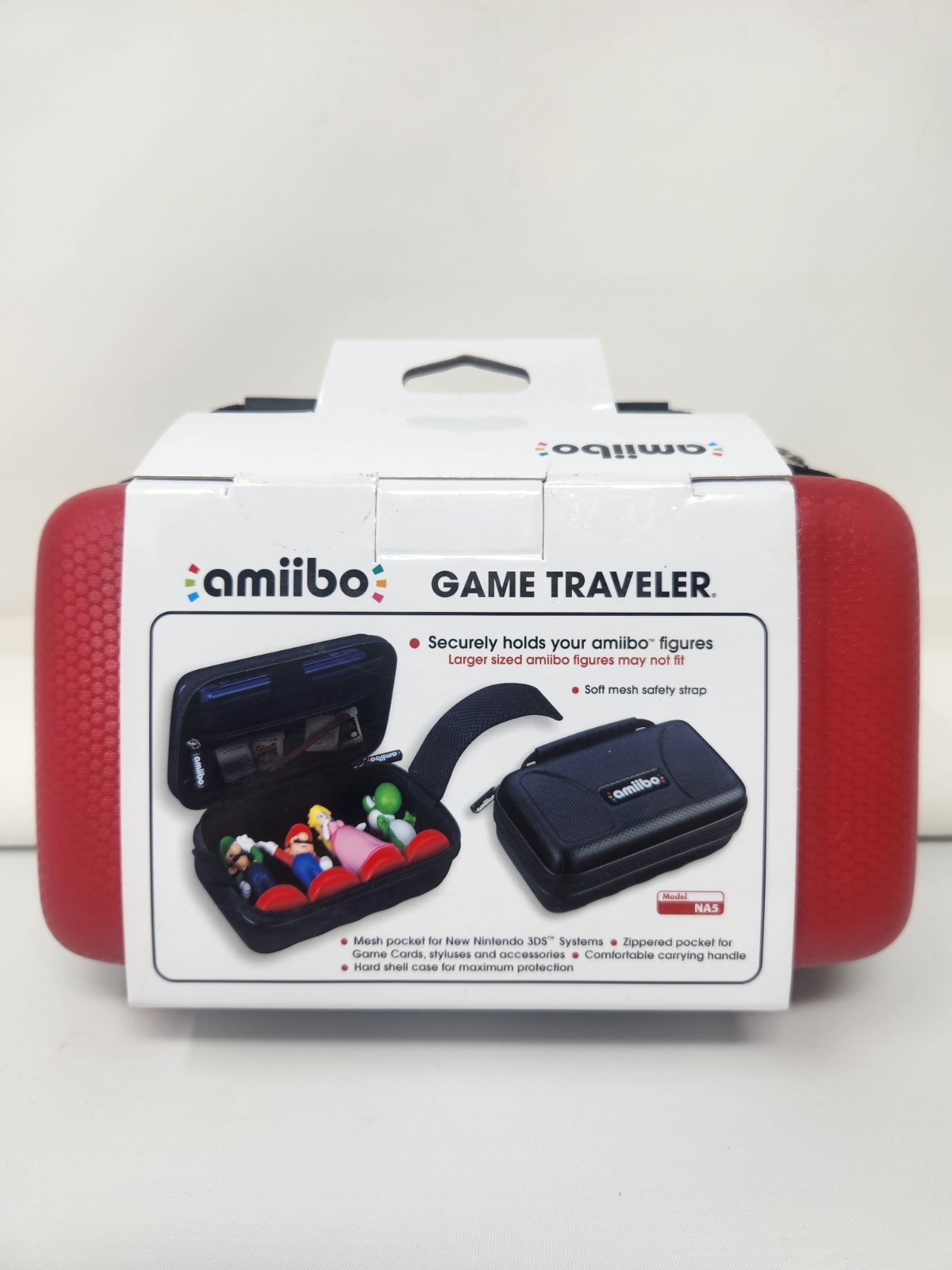 Official amiibo Figure Game Traveler Hard Shell Case New Nintendo 3DS System NA5