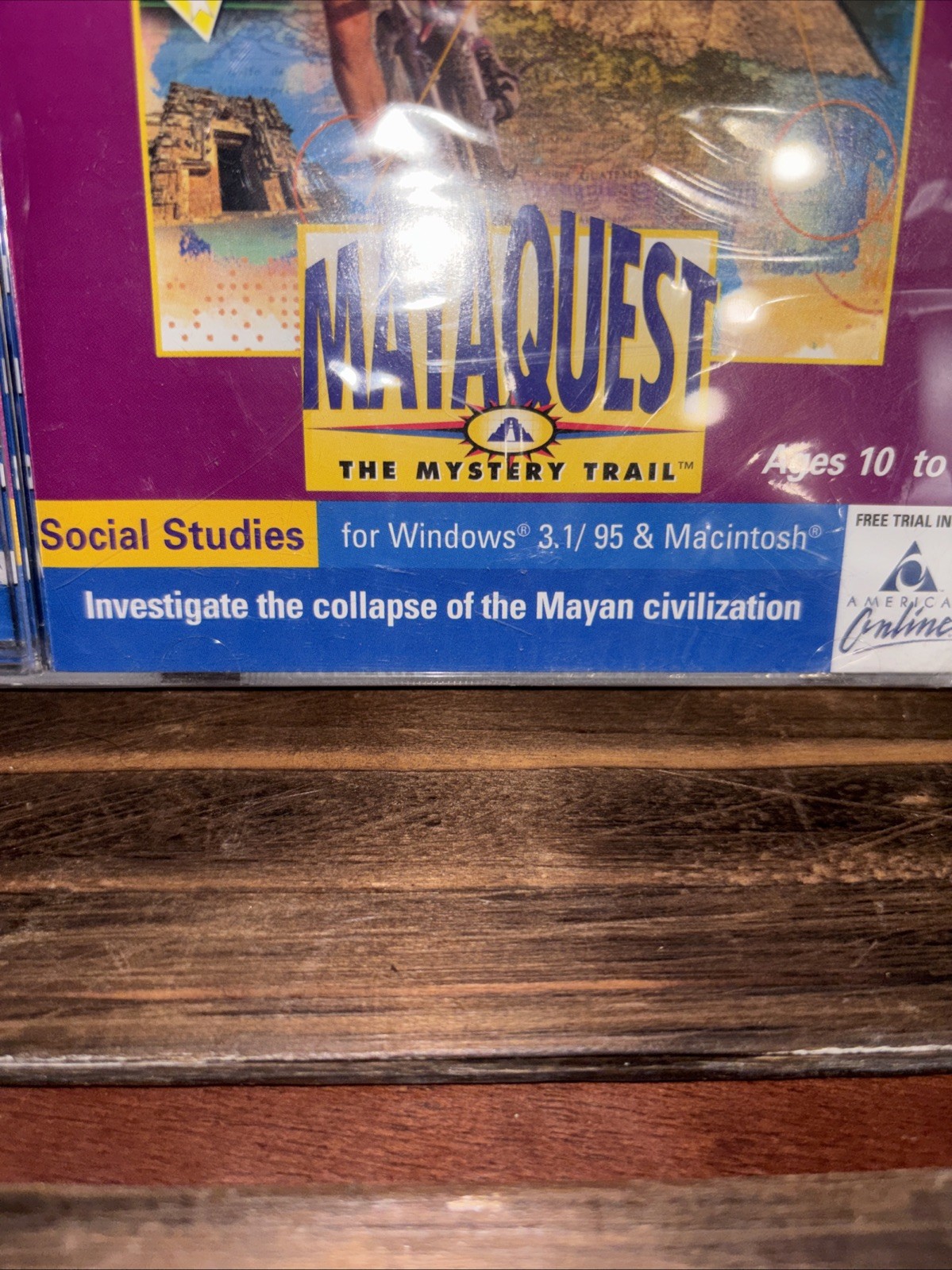 MayaQuest: The Mystery Trail PC 1995 Disc Factory Sealed