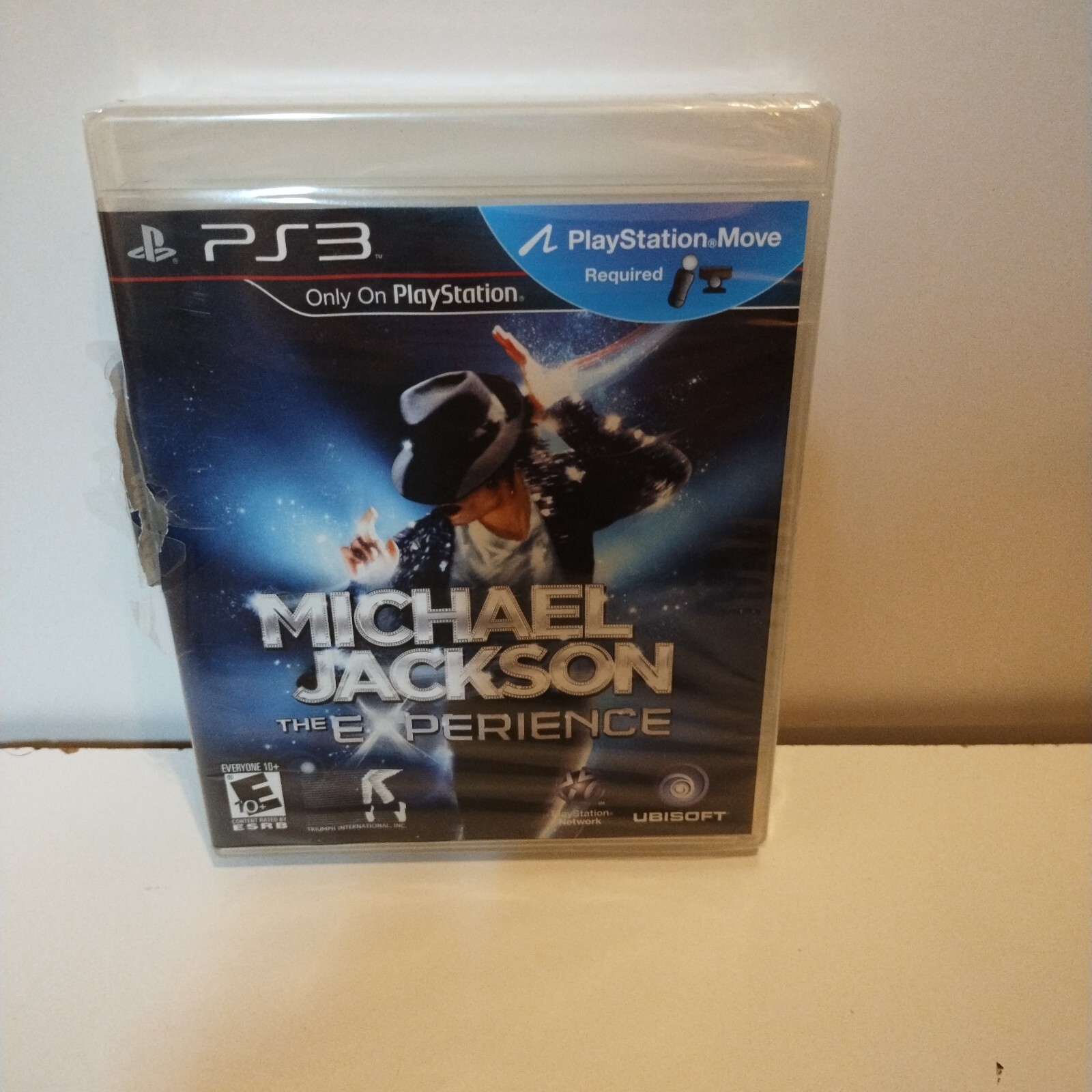 Michael Jackson The Experience PS3 Video Game Playstation 3 New Sealed Damaged