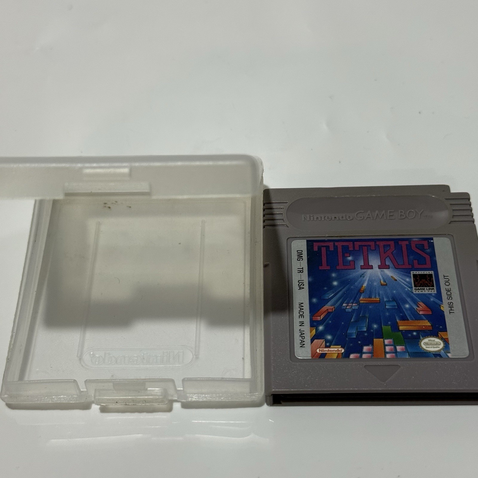 Nintendo Game Boy Tetris Cartridge w/ Case NTSC-U/C Puzzle (Tetris Series)