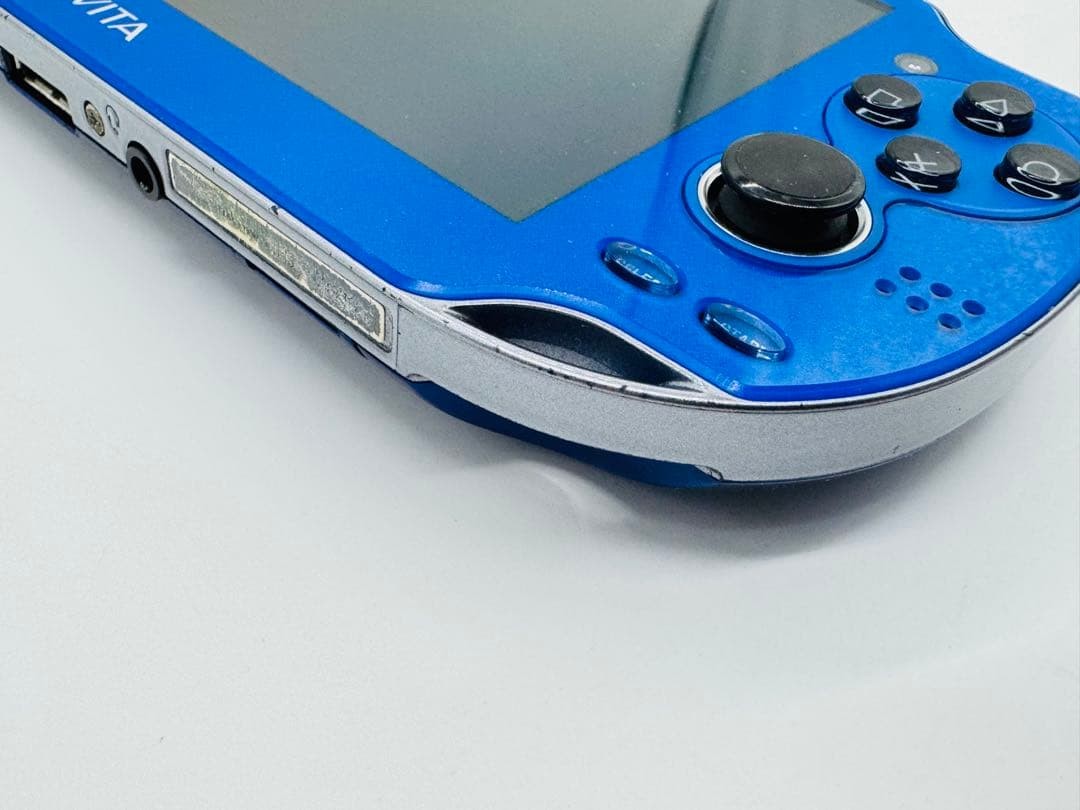 Sony PS Vita PCH-1000 Sapphire Blue Console Tested Working Japan