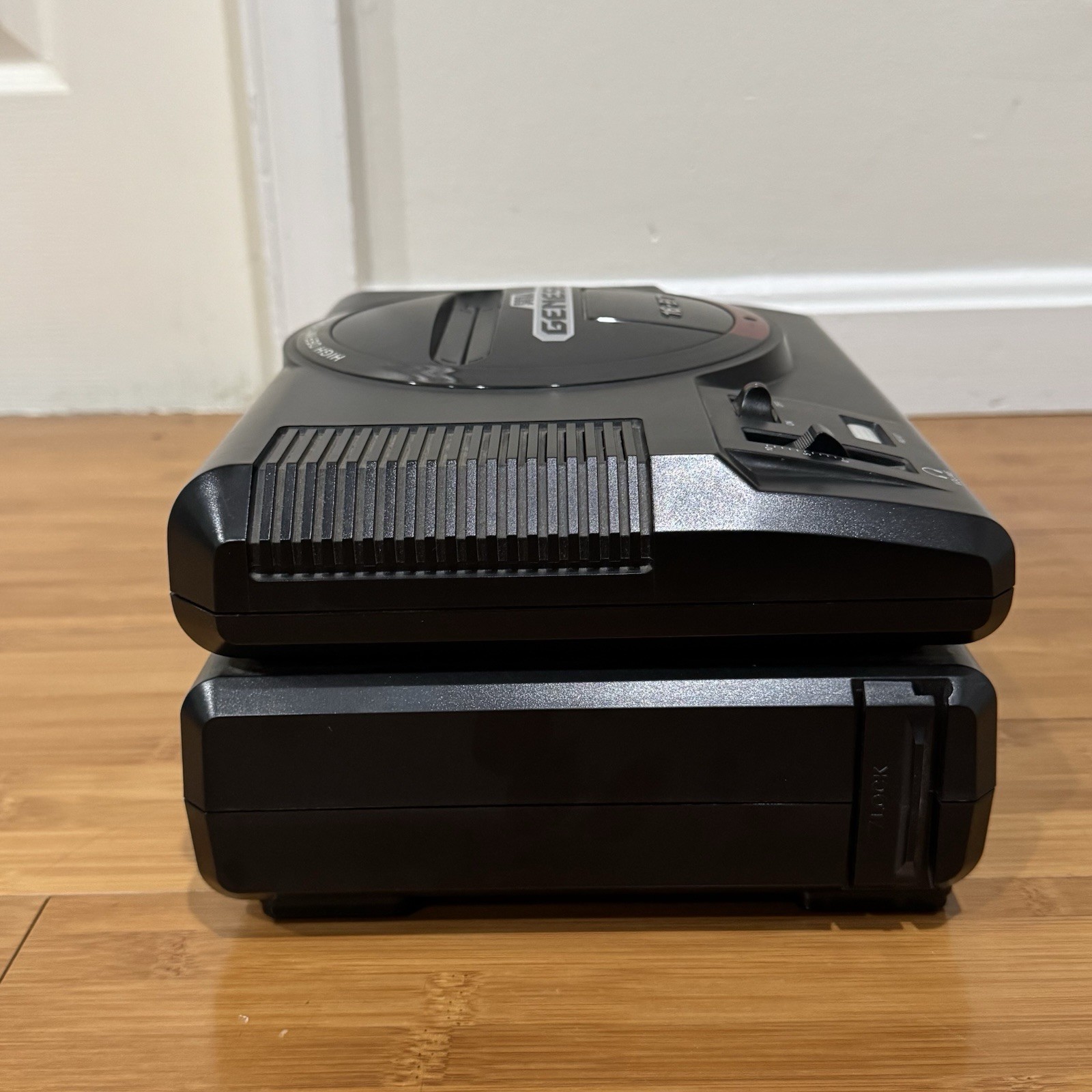 SEGA CD Model 1 + Genesis Working Tested! RARE JVC TRANSPORT! OEM CONTROL POWER