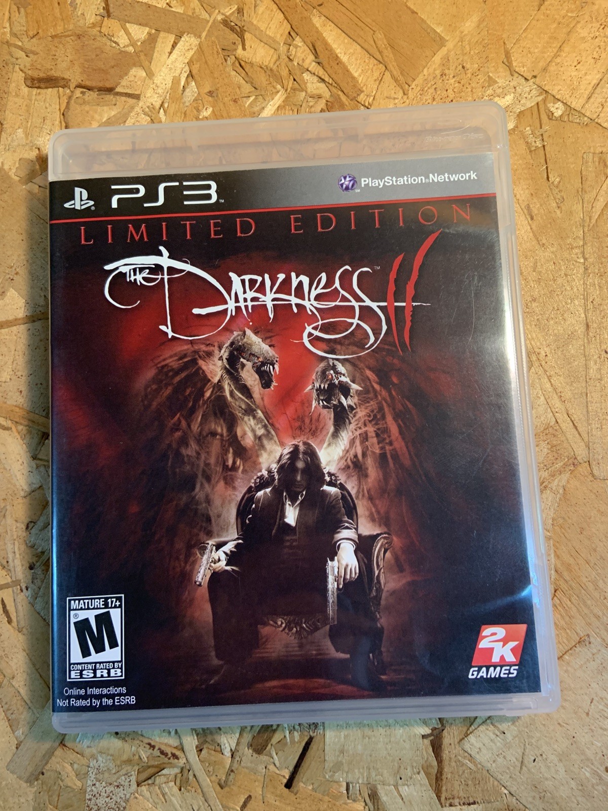 The Darkness II Limited Edition PS3 with Poster TESTED AND WORKING. SEE VIDEO