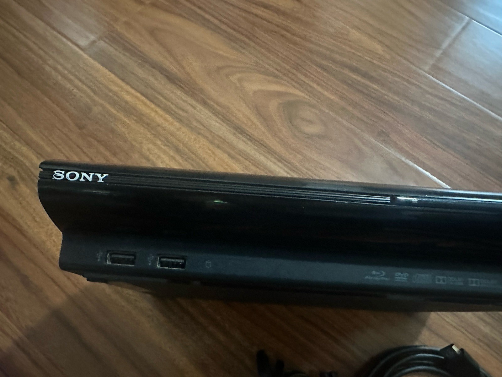 Sony PlayStation 3 Super Slim Console CECH-4001B Console & Cords Only. Tested!