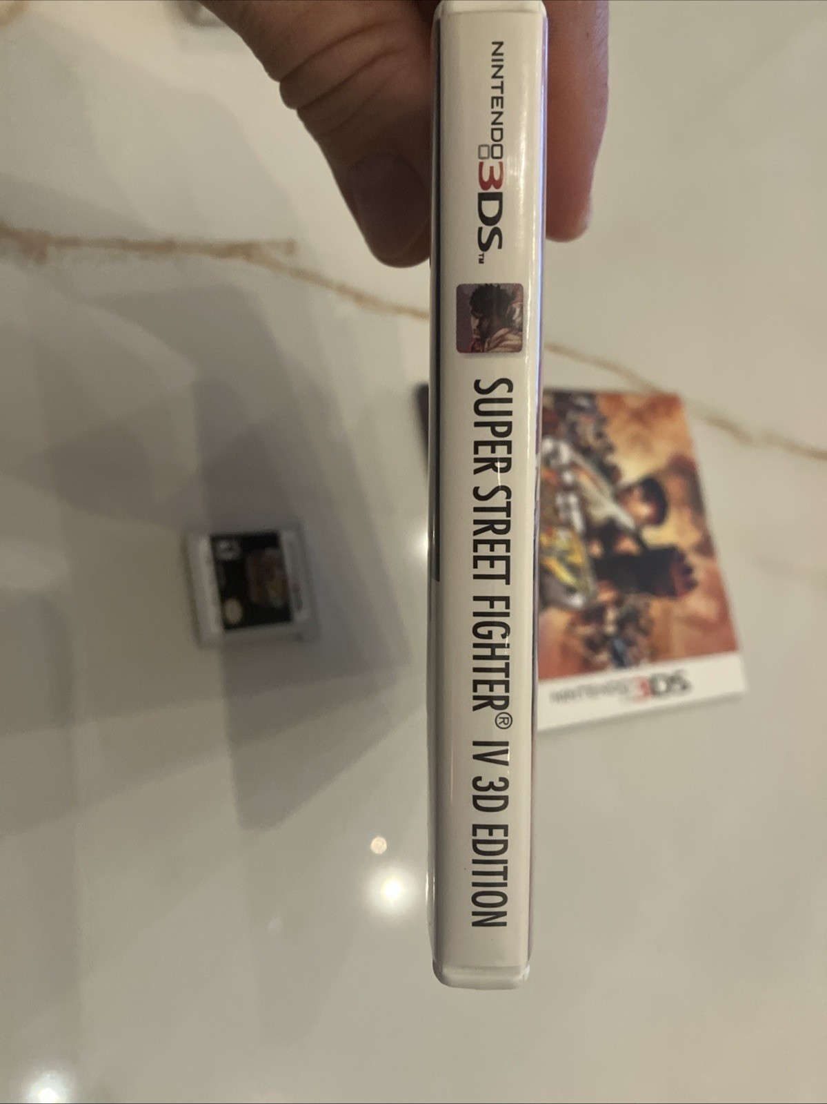 Super Street Fighter IV 3D Edition, Nintendo 3DS Lenticular Slipcover CIB Tested