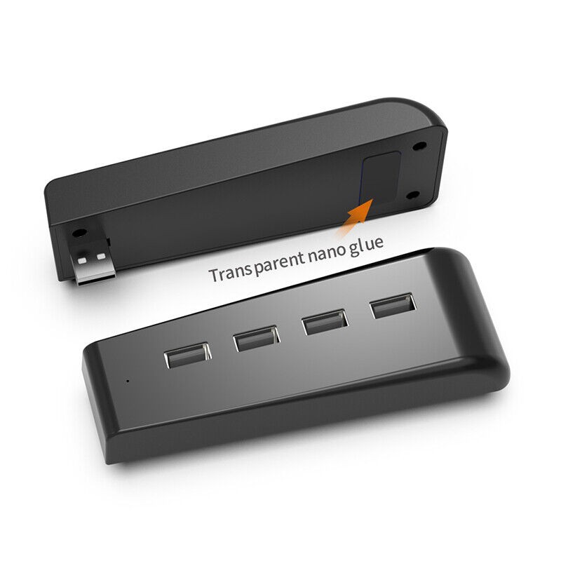 4 USB 2.0 Data Transmission HUB Expander Charger Splitter For PS5/Xbox One