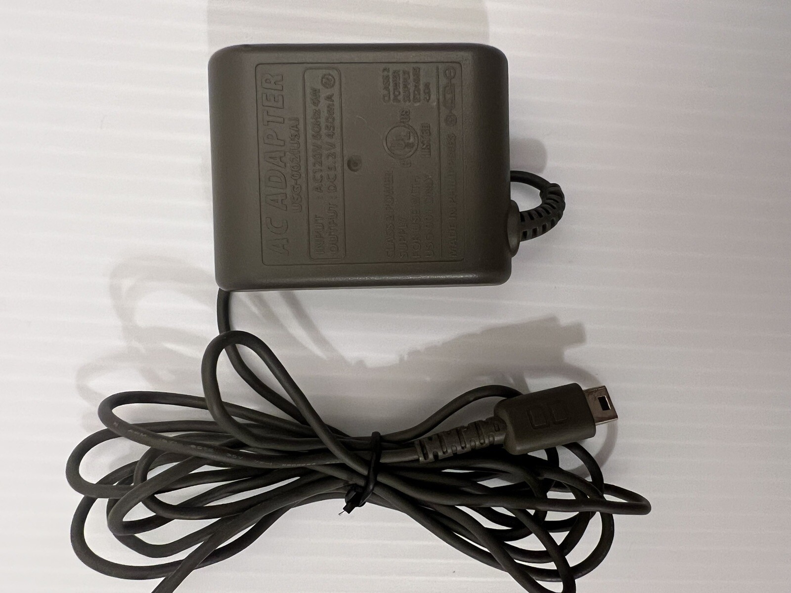 Nintendo DS Lite Official AC Adapter Charger Wall Plug USG-002