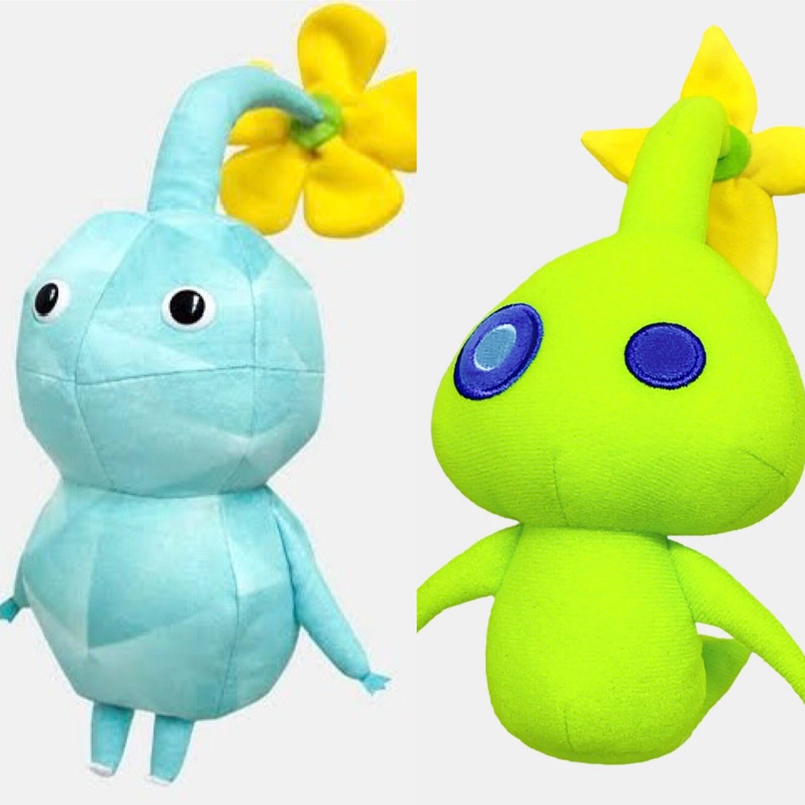 HIKARI Glow Pikmin PK13 & Ice Pikmin PK11 Set Nintendo Tokyo/Osaka Sanei Boeki