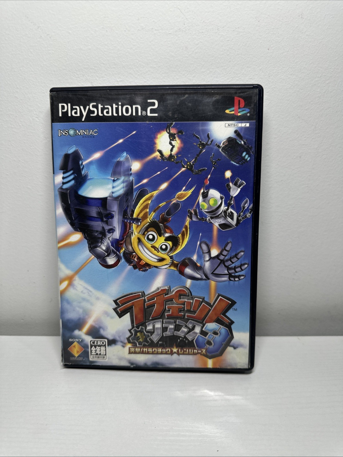 Ratchet & Clank 3 Totsugeki! Galactic Rangers PlayStation 2 JPN (Region Locked)