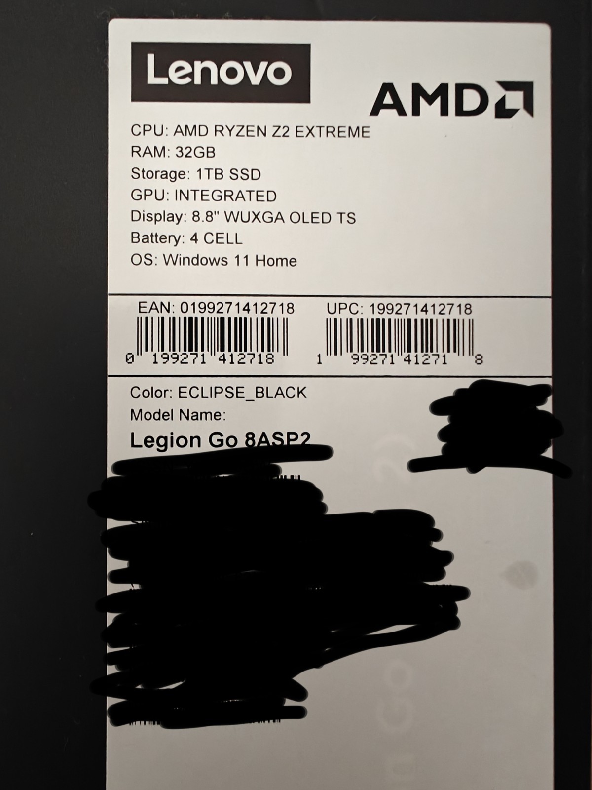 Lenovo Legion Go 2: 32GB RAM, 4TB SSD,2TB SD,SteamOS & Win 11 Pro+ accessories