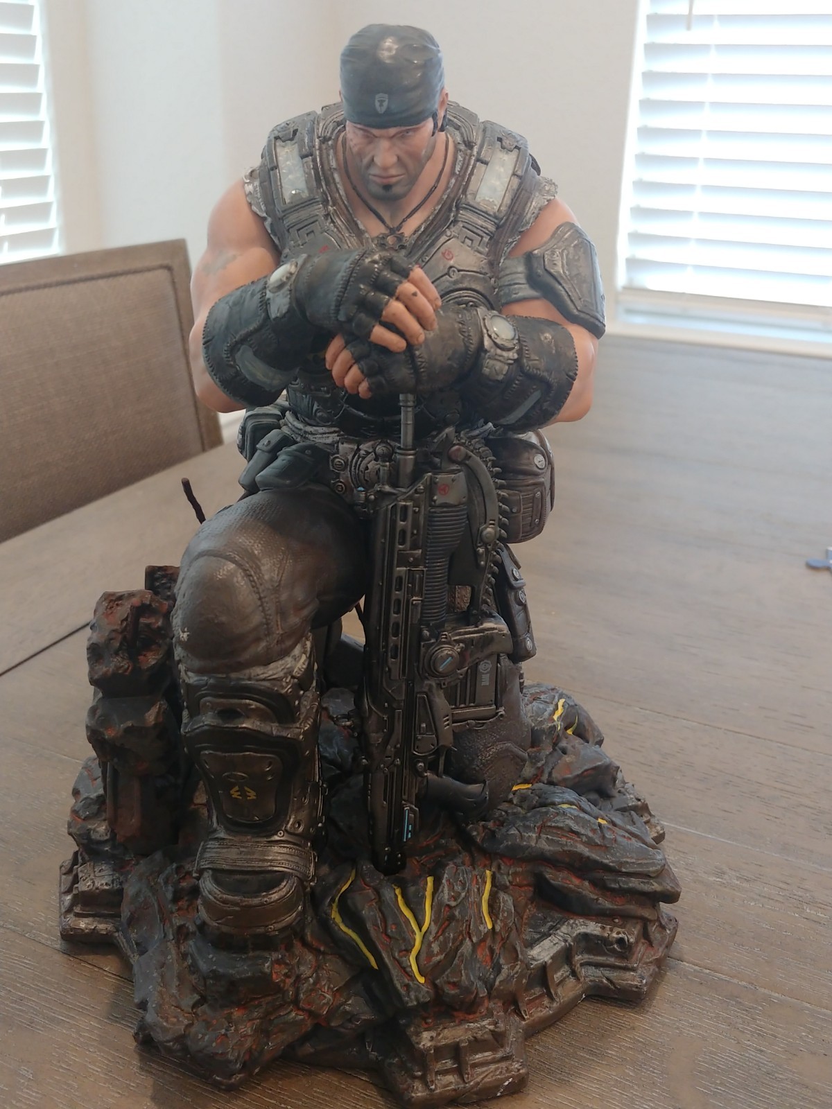Gears of War 3 Marcus Fenix Collectors Figure Limited Edition Statue Epic Games