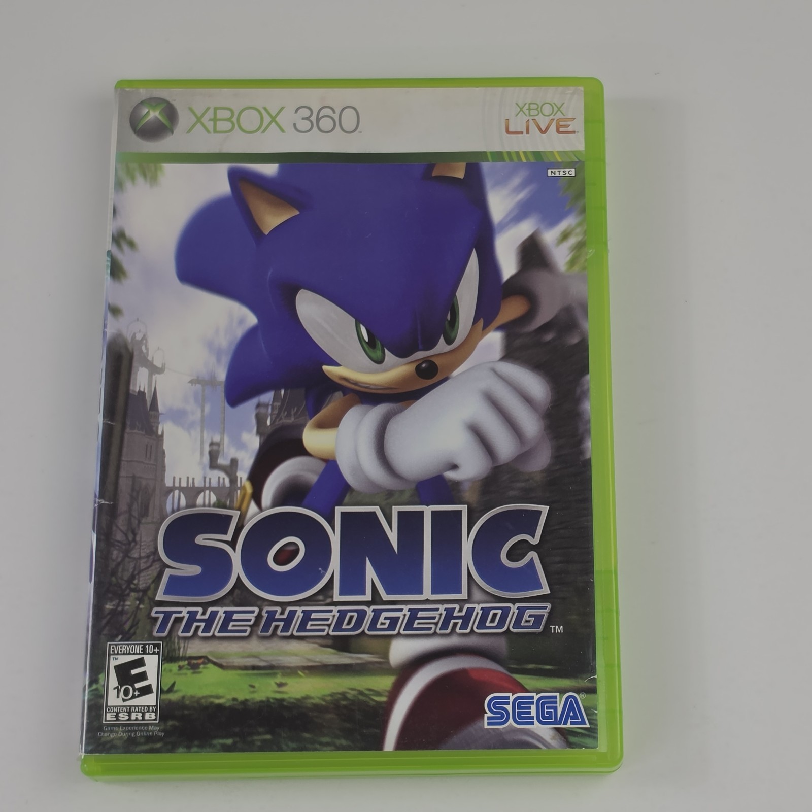 Sonic the Hedgehog (Microsoft Xbox 360, 2006) Tested Game No Manual VG