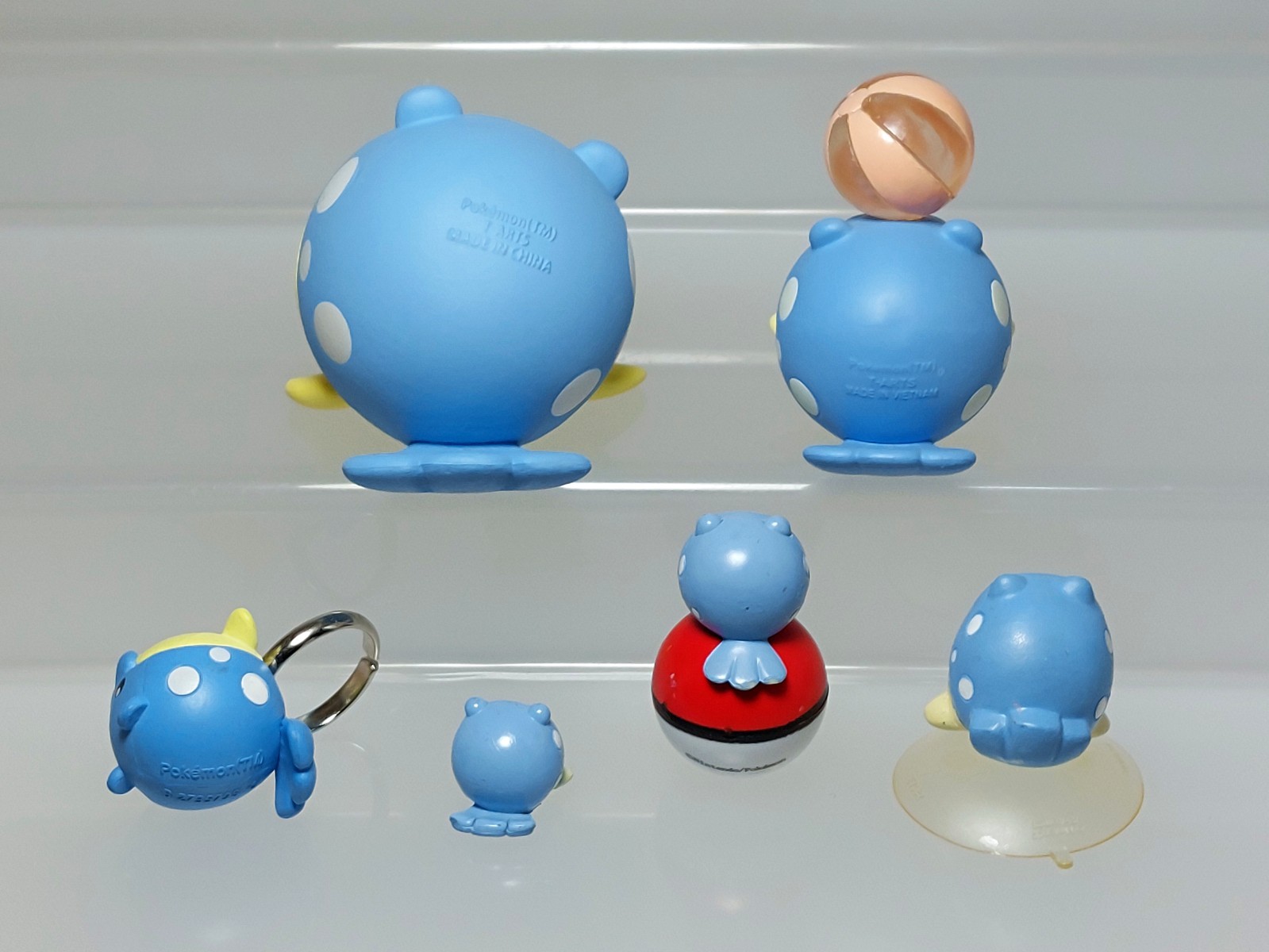 Spheal Tamazarashi Pokemon Mixed Figure Tomy T-ARTS Bandai Banpresto 0.4-1.7in
